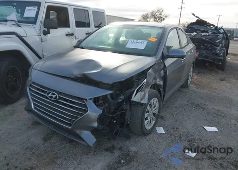 2020 Hyundai Accent Se from USA, damaged, VIN 3KPC24A61LE099697